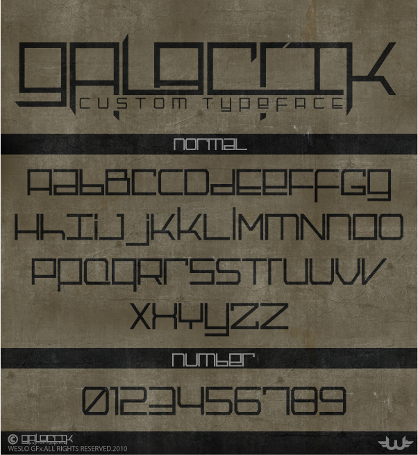 Galactik Font