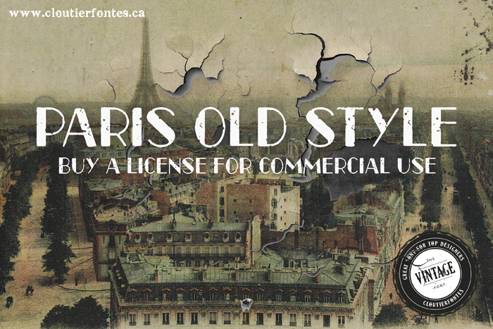 CF Paris Old Style Font