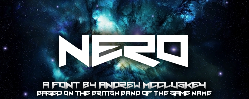 Nero Font