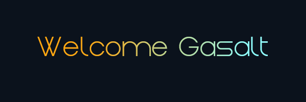 Gasalt Font