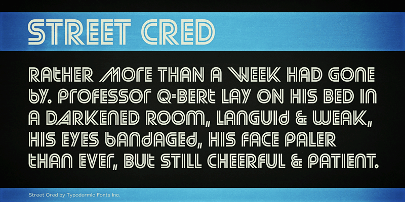Street Cred Font
