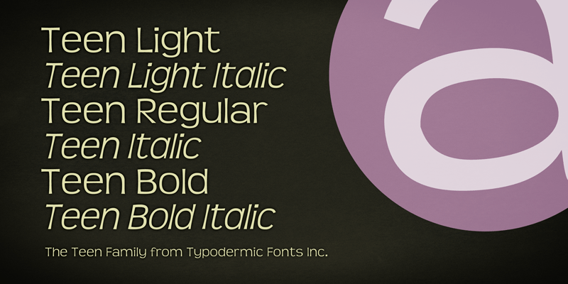 Teen Font