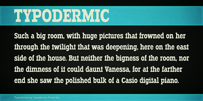 Typodermic Font