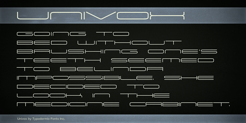 Univox Font
