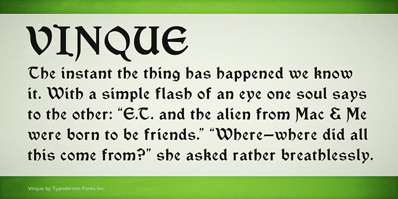 Vinque Font