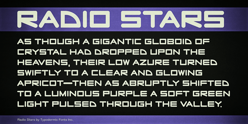 Radio Stars Font