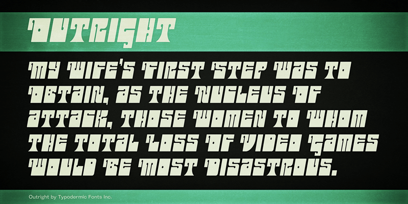 Outright Font