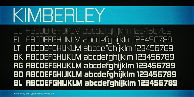 Kimberley Font