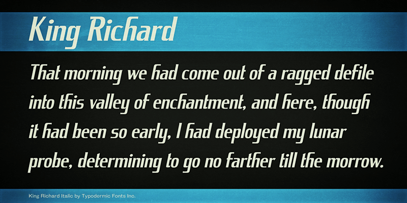 King Richard Font