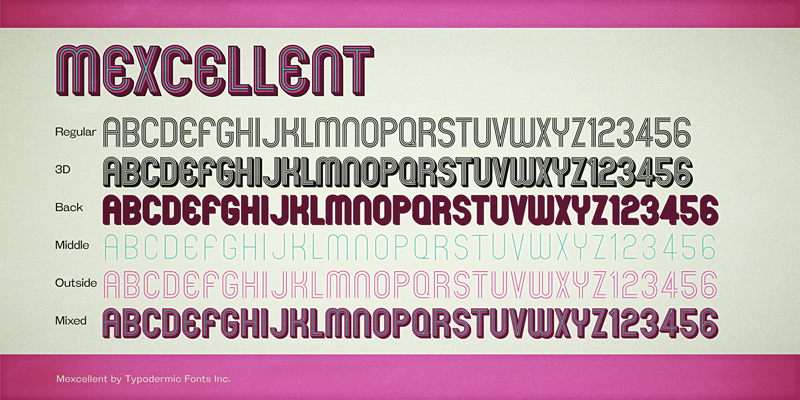 Mexcellent Font