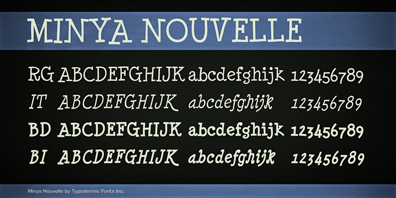 Minya Nouvelle Font