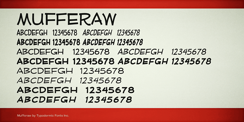 Mufferaw Font