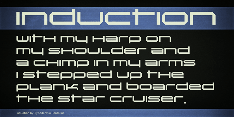 Induction Font
