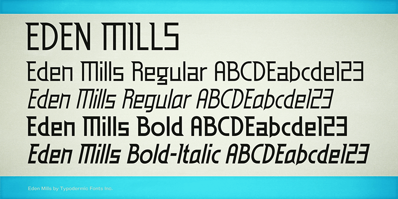 Eden Mills Font