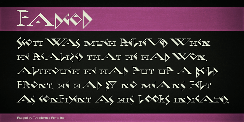 Fadgod Font