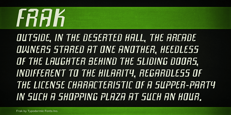 Frak Font