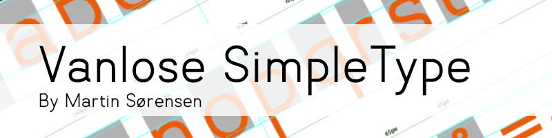 Vanlose Simple Type Font