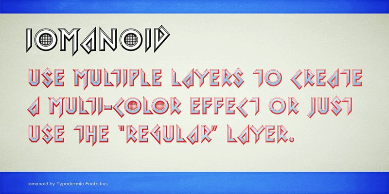 Iomanoid Font