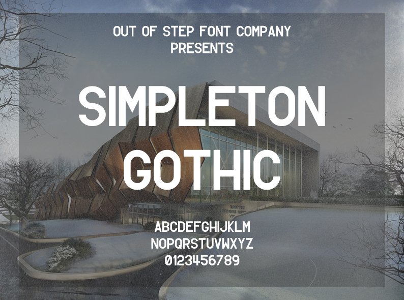 Simpleton Gothic Font