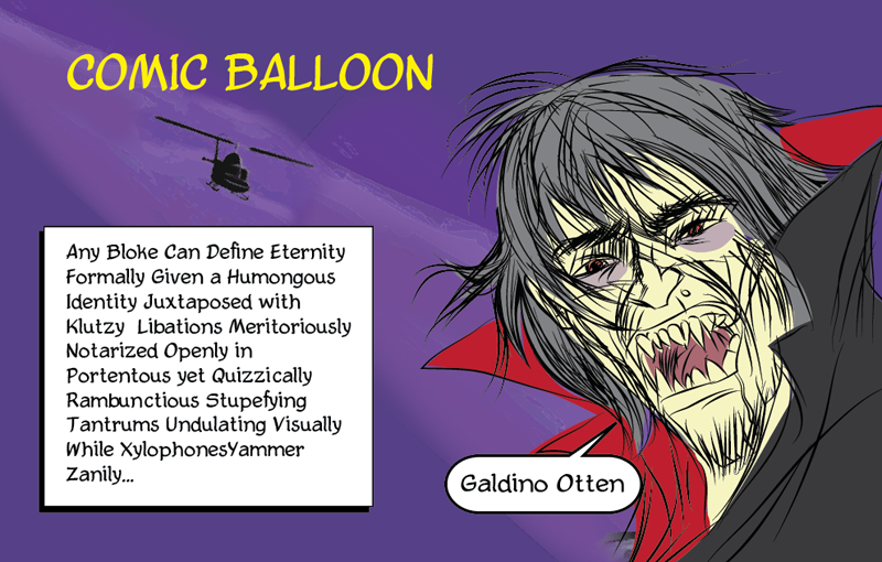 Comic Balloon Font