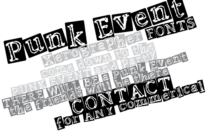 Punk Event Font