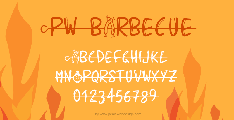 PW Barbecue Font