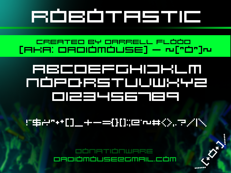Robotastic Font
