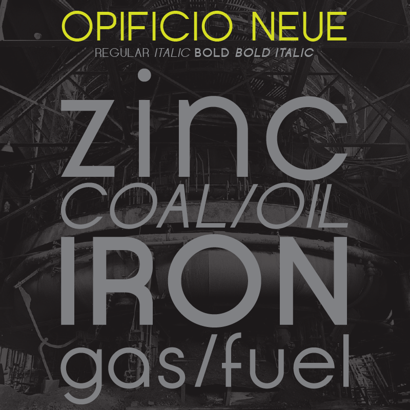 Opificio Neue Font