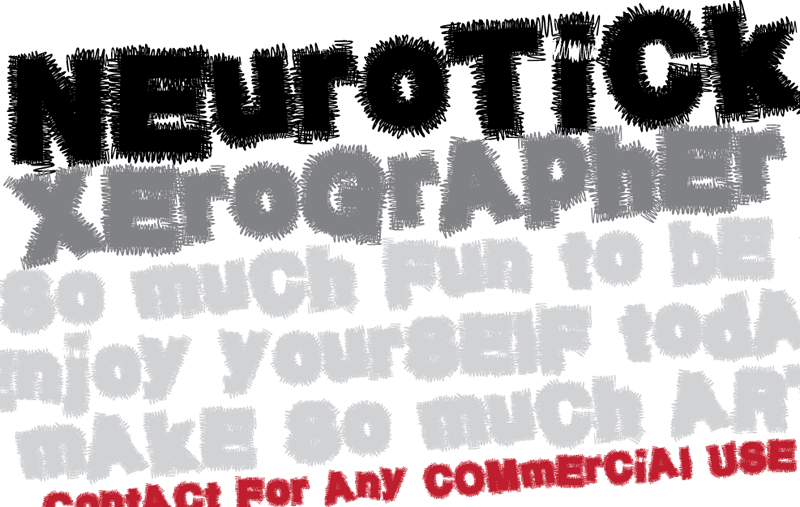 NeuroTick Font