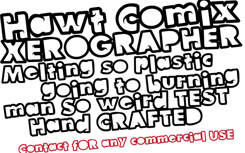 Hawt Comix Font