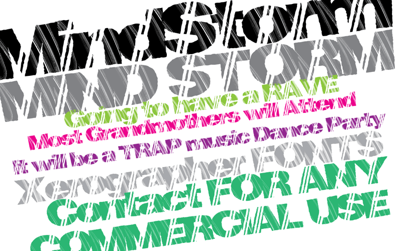 Mind Storm Font