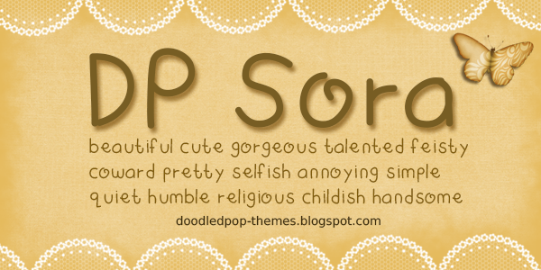 DP Sora Font