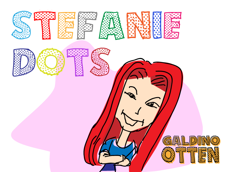 Stefanie Dots Font