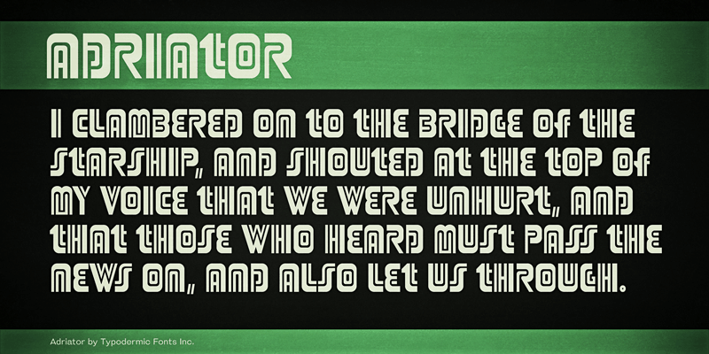 Adriator Font