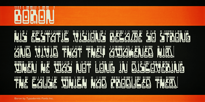 Boron Font