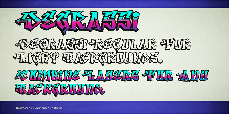 Degrassi Font