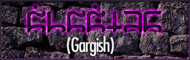 Gargish Font