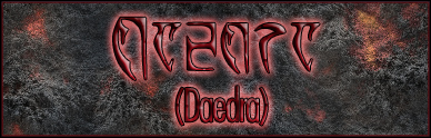 Daedra Font
