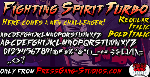 Fighting Spirit Font