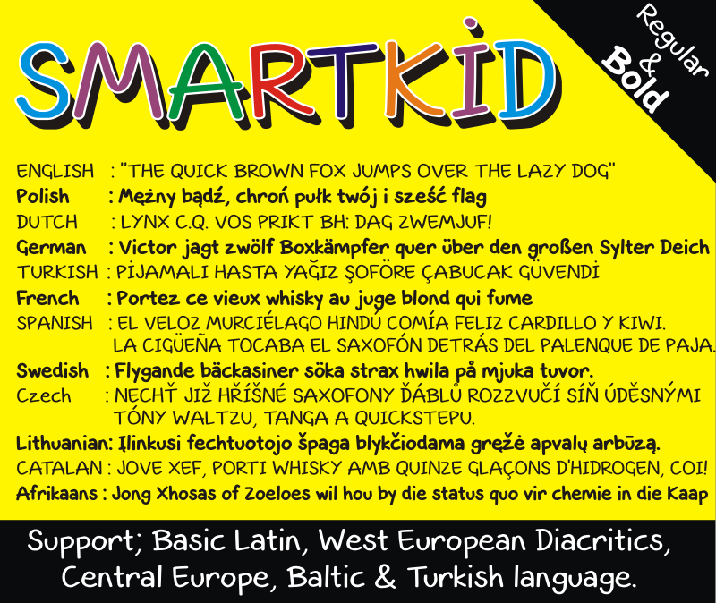 Smart Kid Font