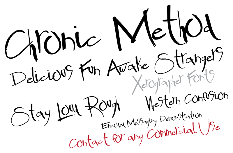 Chronic Method MB Font