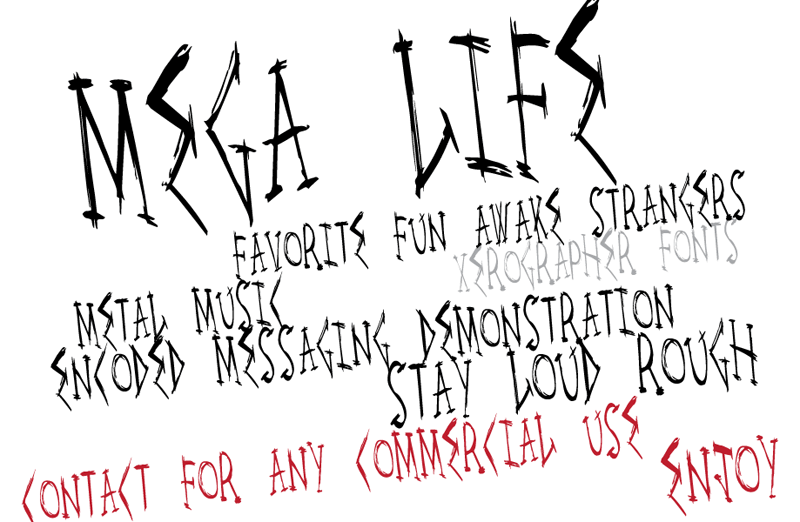 Mega Life Font