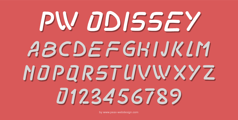 PW Odissey Font