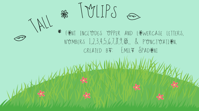 Tall Tulips Font