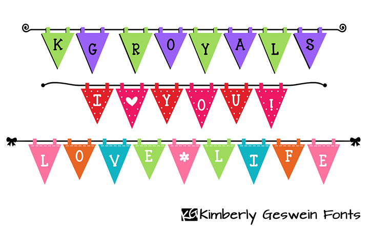 KG Royals Font