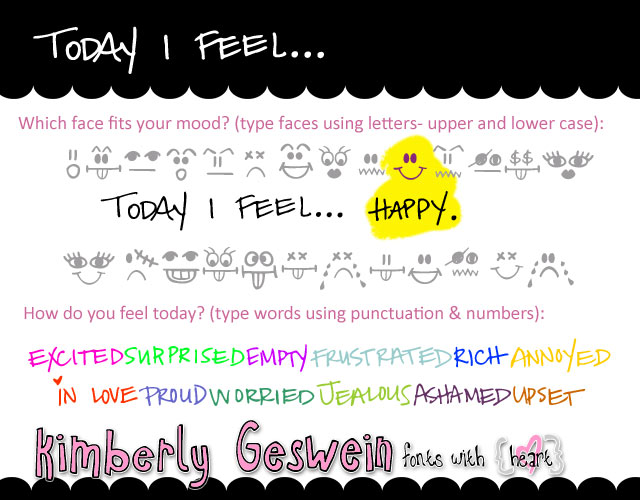 Today I Feel Font