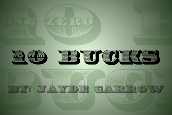 10 Bucks Font