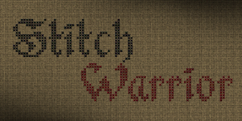 Stitch Warrior Font