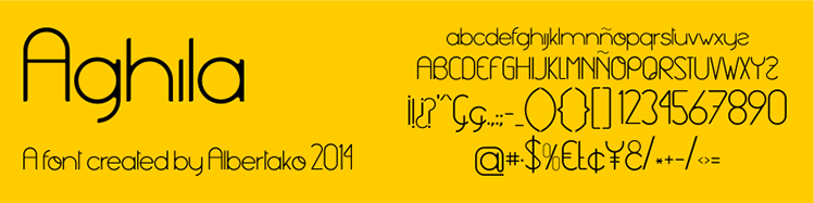 Aghila Font