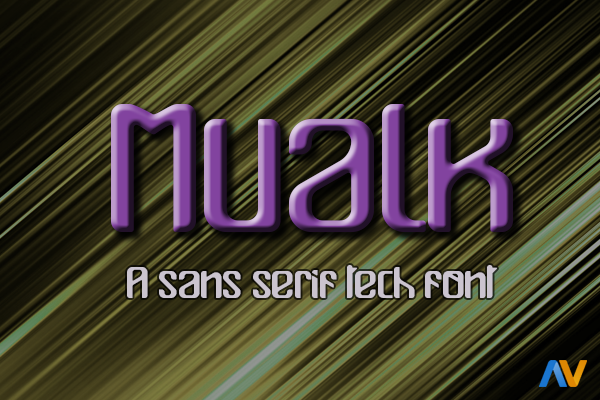 Mualk Font